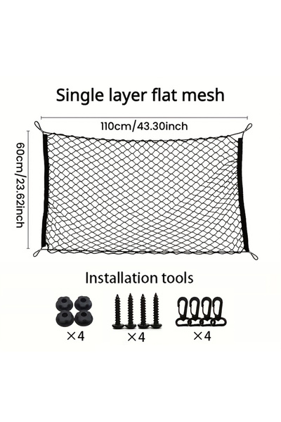 Choice Single Layer Net Pet Dog Isolation Net for Car Trunk Elastic Safety Barrier with Mesh Design Pet Pro