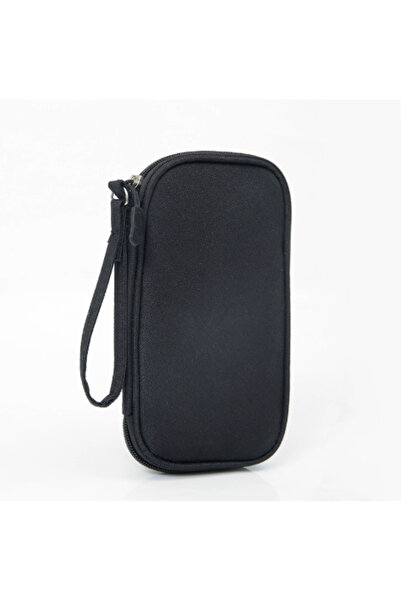 Choice حقيبة تخزين كابل بيانات أسود مفردة، حقيبة سفر محمولة، حقيبة تخزين، شاحن، ذاكرة فلاش USB، متعددة