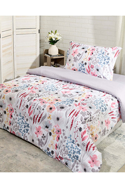 REDTAG Multicolor 3 Piece Set Floral Printed Comforter (Single Size)