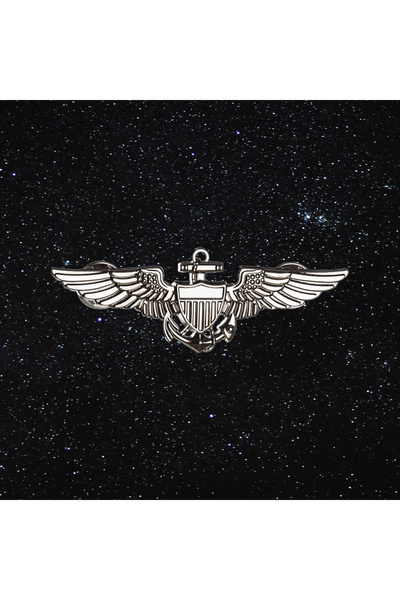 Choice شارة معدنية فضية للجيش الأمريكي، دبوس طيار في سلاح الجو، شارة نقيب، مل...