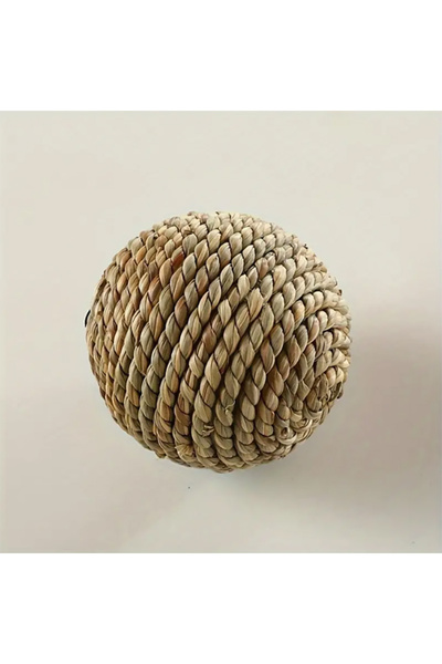 Choice كرة عشب مائي M7 سم، كرة عشب مائي مصنوعة يدويًا من القش والخيزران، كرة ...