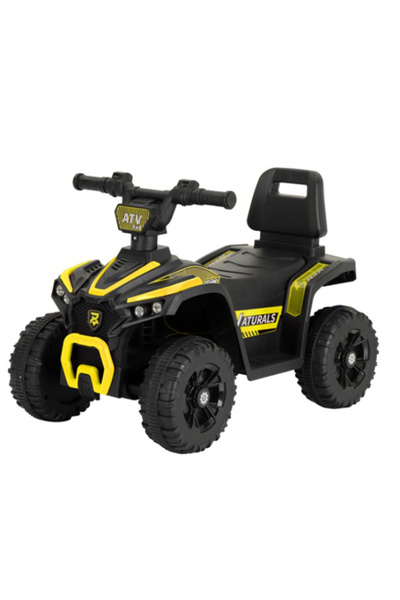 Family Center دراجة رباعية للأطفال مع مسند ظهر، لون أصفر 10-932-Y