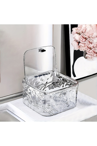 Choice 1pcs clear Hair Accessories Organizer Storage Box Clear Acrylic Hair Tie Organizer for Headband, Bow