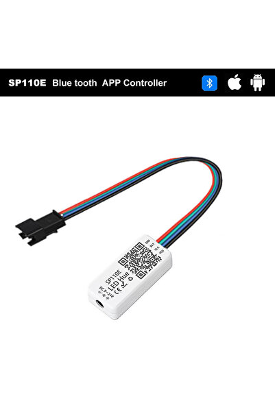 Choice وحدة تحكم شريط إضاءة LED بكسل SP110E WS2812B WS2811 SK6812 بتقنية بلوت...