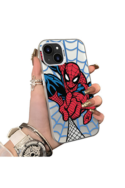 ucuc حافظة هاتف من السيليكون متوافقة مع هاتف iPhone 13 من نوع Spiderman