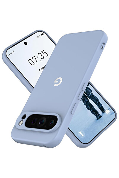 Choice Google Pixel 9a GRAY High Quality Skin-friendly Soft Silicone Anti-Dro...