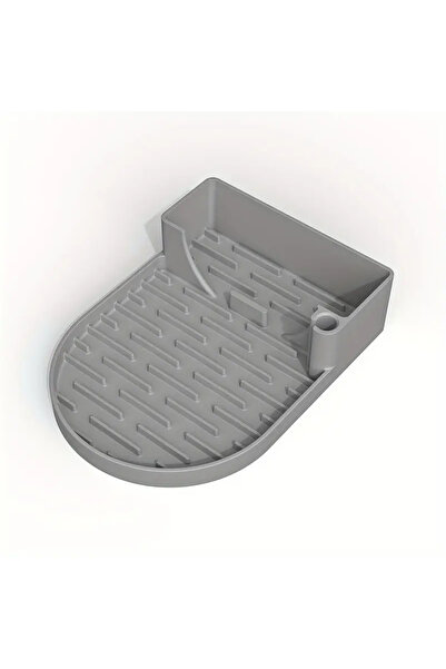 Choice A 1Pcs Grey Silicone Sports Water Cup Drying Rack - Space-Saving Fast-Dry Design for Cups Mugs Tumbl