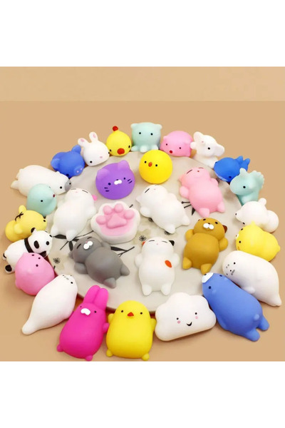 Choice 18pcs- Random style 18pcs-Random style-Cute Vent Decompression Pinch R...