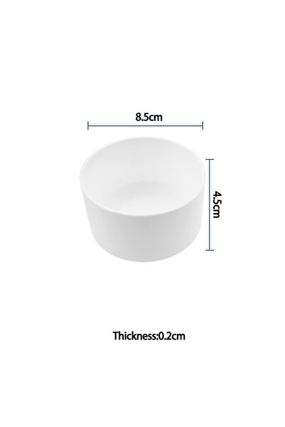 Choice غطاء حماية شفاف من السيليكون الناعم لقاعدة الكوب الزجاجي، قطعة واحدة، ...