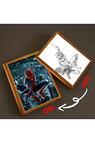 Choice USB Plug Spider 01 A5(23x17cm) Anime Light Painting Photo Frame Spider...