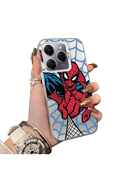 ucuc جراب هاتف سيليكون واقي شهير متوافق مع تكنو سبارك 20 برو 5G بتصميم سبايدرمان