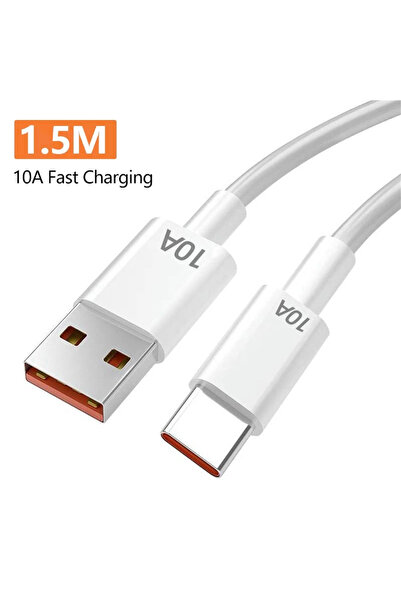 Choice كابل بطول 1.5 متر وقوة 10 أمبير، شاحن مكتبي 5 في 1 بتقنية GaN ومنفذ US...