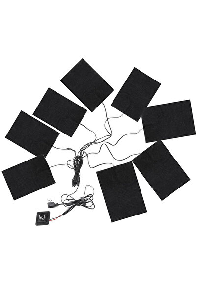 Choice وسادة تدفئة كهربائية (قطعة واحدة أو من 1 إلى 3 قطع) بمنفذ USB، بثلاثة مستويات تدفئة، مقاومة للماء، للاستخدام الخارجي، مناسبة لفصل الشتاء.