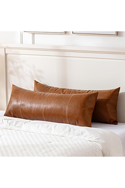 Choice 300X500mm 1pc Lengthened Thickened zipper style Faux Leather Throw Pil...