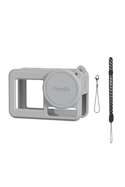 Choice Gray Silicone Protective Cover for DJI Action 5 Pro/Action 4/3 Camera ...