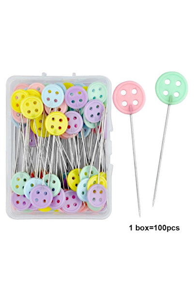 Choice1 100 قطعة من إبر التثبيت اليدوية على شكل دبوس - أدوات تثبيت للخياطة وا...