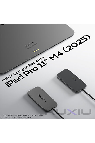choice2 شاحن لاسلكي مغناطيسي M30 لجهاز iPad Pro مقاس 11 بوصة (M4) متوافق مع i...