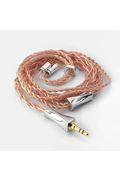 Choice كابل Hibiscus Pro من FAAEAL، بقطر 0.78 مم و3.5 مم، مزود بدبوس 0.78 مم، 4 أسلاك، 56 نواة، من نوع Litz 5N OFC، مُحسّن لسماعات الأذن