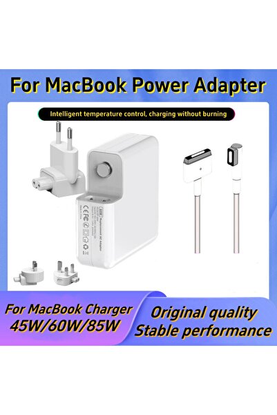 Choice16 شاحن مغناطيسي Mag1 L-60W - قابس أوروبي، متوافق مع أجهزة MacBook بقدر...