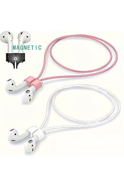 Choice 112 حبل سماعات أذن مغناطيسي من السيليكون مضاد للضياع لسماعات AirPods 4...