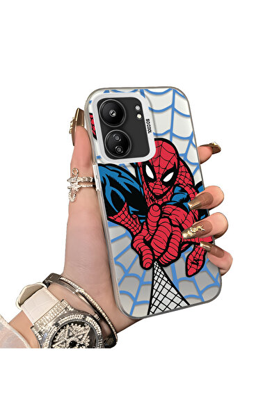 ucuc Xiaomi Poco C65 Compatible Popular Spiderman Silicone Protective Phone Case
