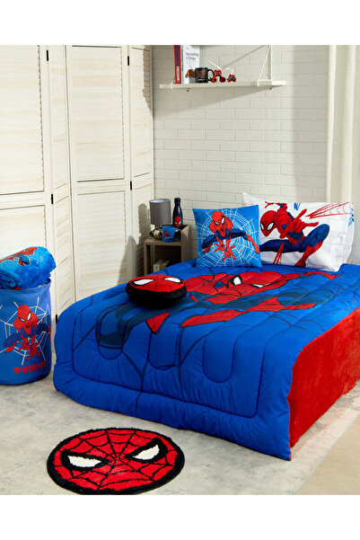 REDTAG طقم لحاف سبايدرمان أزرق للأطفال (قطعتان)
