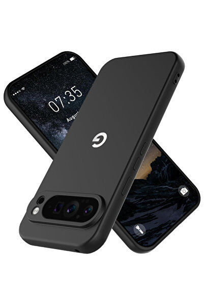 Choice Google Pixel 9a black High Quality Skin-friendly Soft Silicone Anti-Dr...