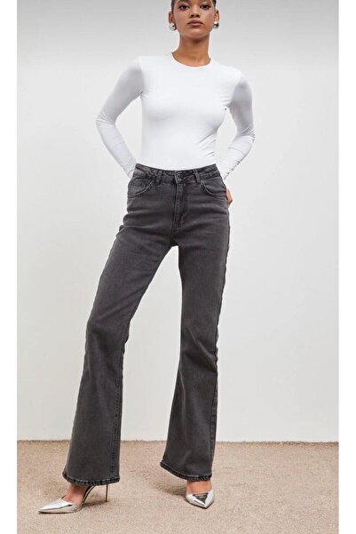 OurStyles New Seasons//Lycra//High Waist//Recovery//İ Flared Women's Denim Pants