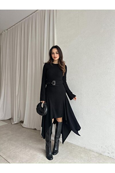 Mooi Butik Pool Dress 8781 - Black