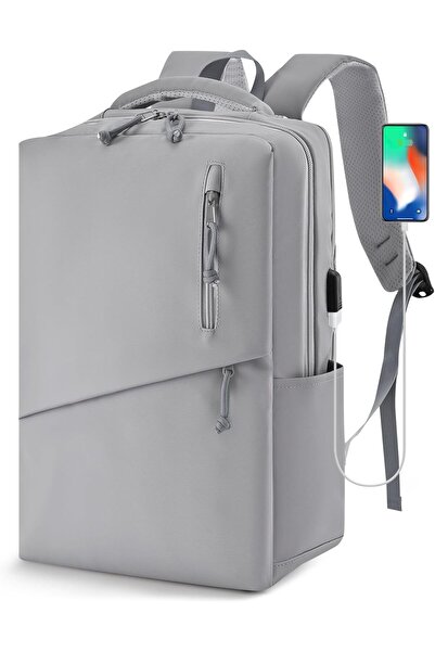 SPAHER 40x30x20 Wizzair Cabin Bag Travel Laptop Backpack 15.6 Inch with USB Charging Port