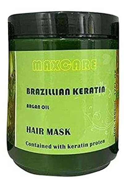 Maxcare قناع الشعر البرازيلي بالكيراتين وزيت الأرغان