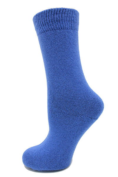 A CLASSE Cashmere Thick Winter Blue Women's Socks