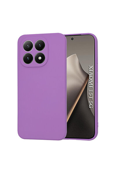 Techsuit Silicone Case for Xiaomi 15T SoftFlex, Purple