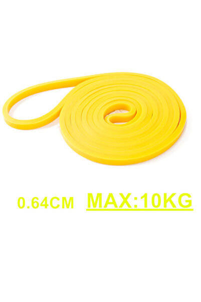 Choice Yellow Bold Sports Elastic Belt Pull-Up Auxiliary Men's And Women's Gym Pilates Exercise Equipment R