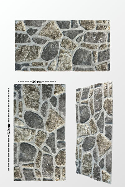 Dekonil Doğal Taş EPS Duvar Paneli 50*120 cm - 2 adet