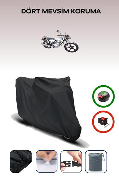 Breen Black Rear Bag Compatible Kuba Cg 50 Pro Ultra Compatible Motorcycle Ta...