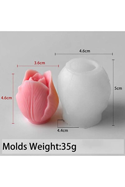 Choice3 قالب سيليكون على شكل زهرة التوليب، يمكنك صنعه بنفسك، لصنع شموع معطرة ...