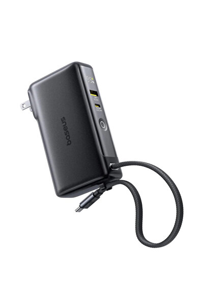 Baseus 3in1 External Battery with USB-C Cable 10000mAh, Nomos NT11 Omni