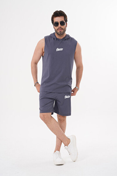 Flaubert Men's Babay Printed Skld Sleeveless Tank-Top and Shorts Set 2-Piece ...