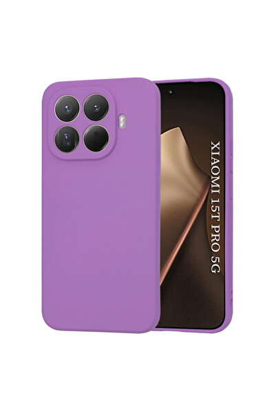 Techsuit Husă din silicon pentru Xiaomi 15T Pro SoftFlex, violet