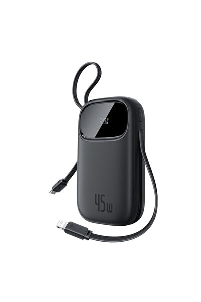 Baseus Baterie externă USB, Tip-C, 10000mAh Baseus, Negru