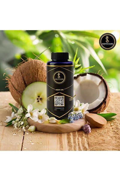 SCENTA FLORA Aqua Lux Fragrance Oil for Scent Diffuser Aromatherapy 200ml