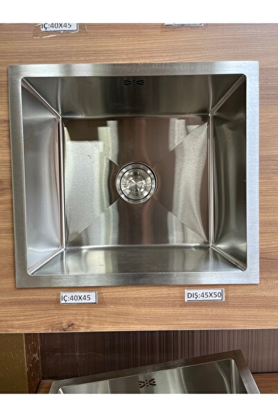 NURKA 40x45 NANO SİLVER KROM RENK PVD KAPLAMALI