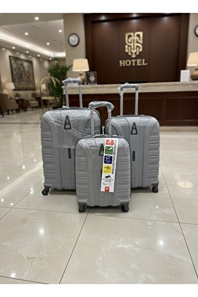 Accord 3’lü Polikarbon Valiz Seti | Büyük–Orta–Kabin |