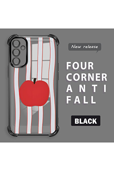 ucuc حافظة هاتف سامسونج جالاكسي A14 4G متوافقة مع هاتف فريش ريد آبل من السيلي...