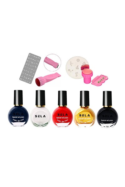 SELA Kit de ștanțare unghii nr. 16,