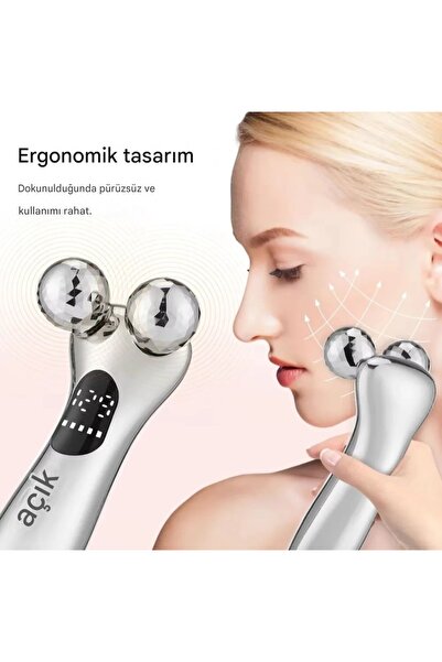 XUDA Cilt Bakım Cihazı–Mikro Akım Titreşimli Kırışıklık & Yaşlanma Karşıtı 3D...