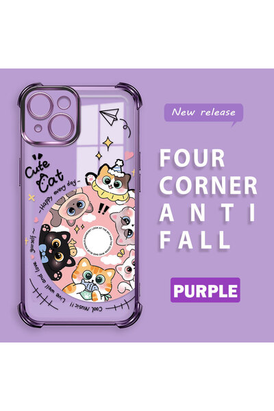 ucuc حافظة هاتف من السيليكون الشفاف متوافقة مع هاتف iPhone 14