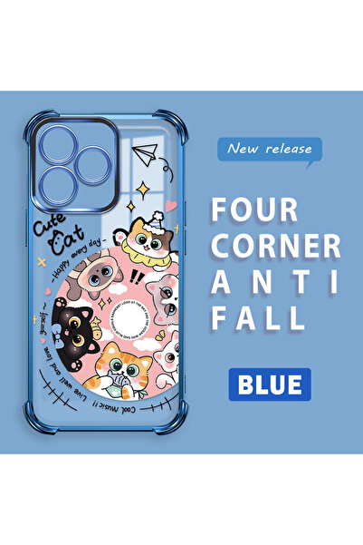 ucuc جراب هاتف واقي من السيليكون الشفاف متوافق مع هاتف Realme Note 50