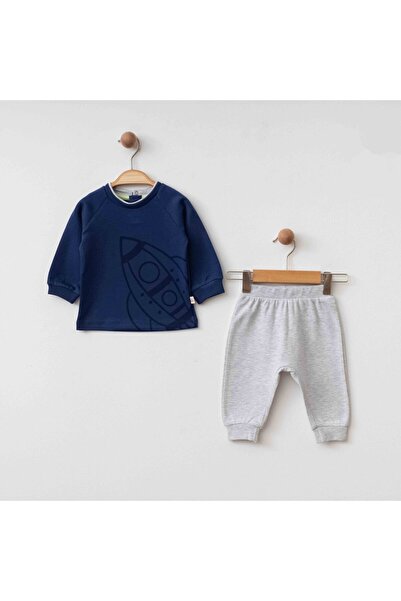 blumi kids Organic Baby Set – Navy Blue